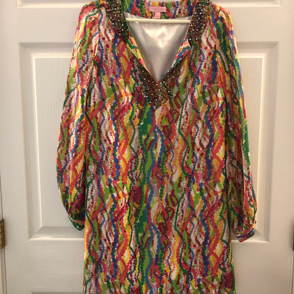 Lilly Pulitzer ‘Dripping In Jewels’ Beaded Dress